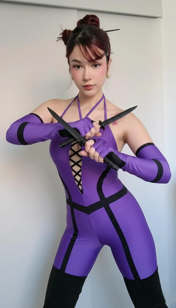 my mileena cosplay attempt (luna) picture 1 of 1