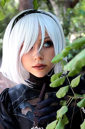 2B from Nier by shiro_konekochan'