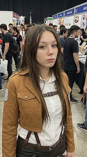 levi ackerman has to be my favourite attack on titan character, by aria anjelica'