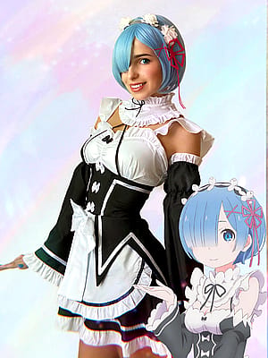 Rem from Re:Zero | cosplay by Kutikami Sama'