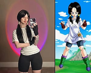 my Videl from Dragon Ball Fighter Z! cosplay (LeesiBB) :3'