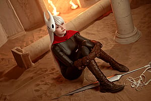 Humanized Hornet from Hollow Knight: Silksong by Anastasia Komori'