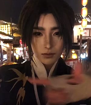 WWM cosplay [Jiang Yan and young master] by Xiyangguoguo'