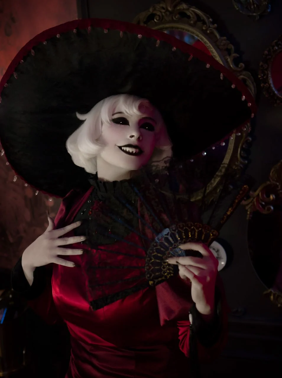 Mari.Moonborn | Rosie cosplay (Hazbin Hotel) picture 1 of 4