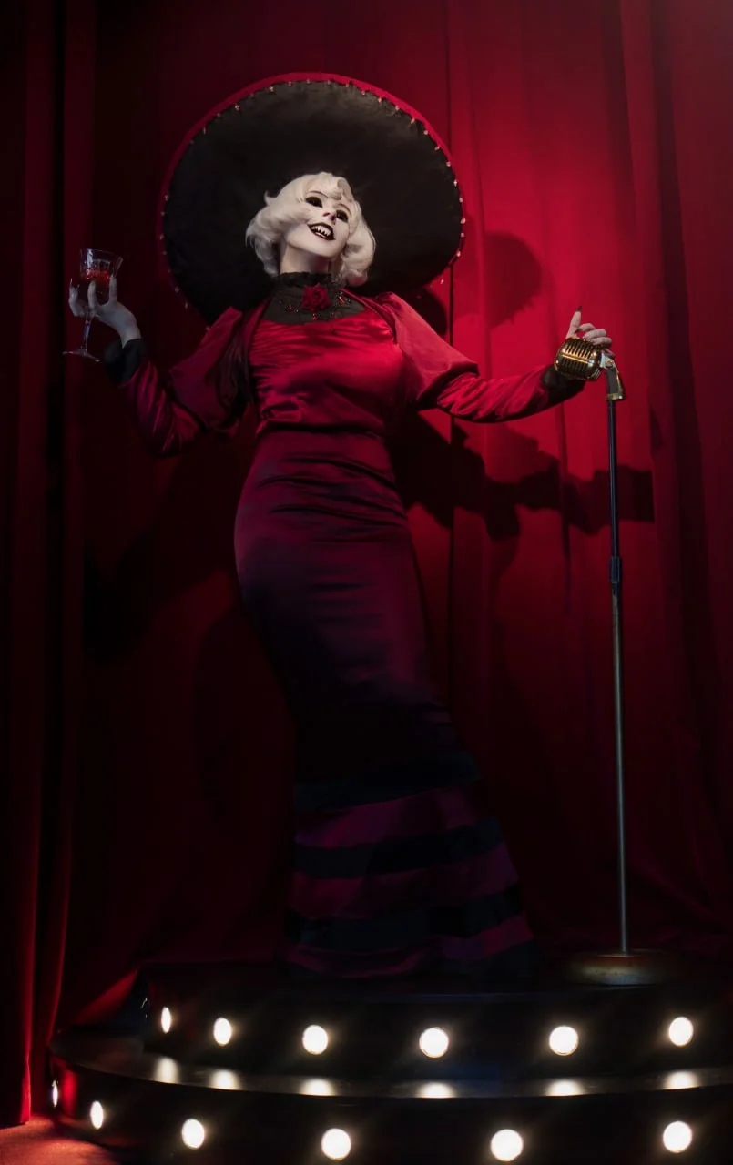 Mari.Moonborn | Rosie cosplay (Hazbin Hotel) picture 2 of 4