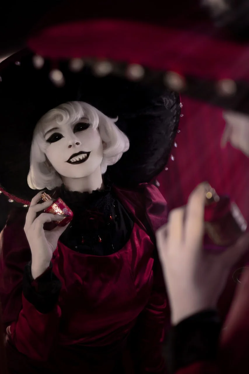 Mari.Moonborn | Rosie cosplay (Hazbin Hotel) picture 3 of 4