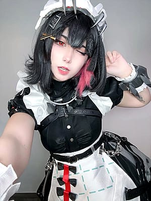 Aloeveraiskawaii cosplaying Ellen Joe - Zenless Zone Zero'