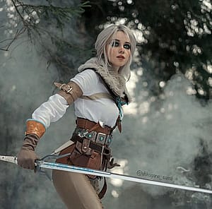 Ciri from The Witcher by shirogane_sama'