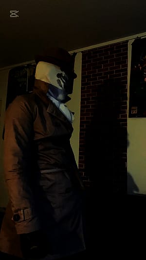 My rorschach cosplay'
