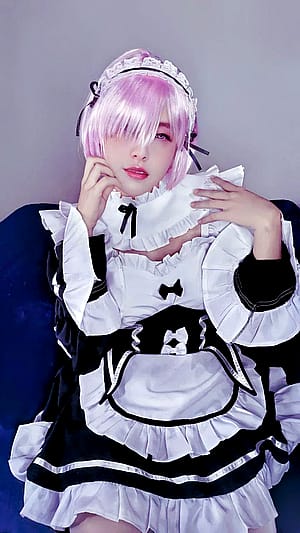 Ram cosplay [re:zero] (Emibloom)'