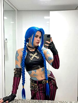 Jinx cosplay by Sabrina'