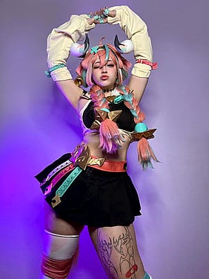 my Varesa cosplay from Genshin Impact by (Yuki)'