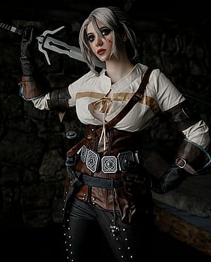 Ciri from The Witcher by Alina Becker'