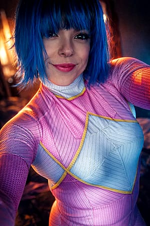 Pink Power Ranger - Emzii'