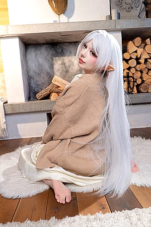 Frieren cozy cosplay (puddingu_desu)'
