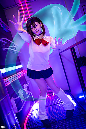 Momo Ayase from DanDaDan by Enafox'