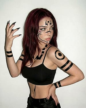 Sukuna cosplay from Jujutsu Kaisen, by Bonnie'