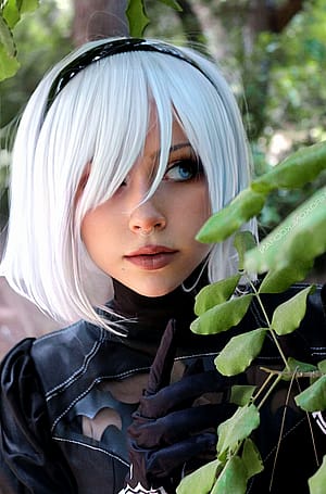 2B from Nier by shiro_konekochan'