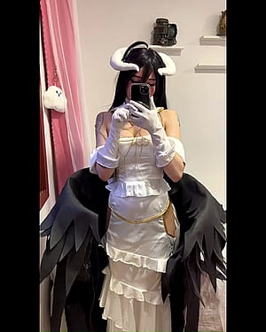 Albedo from Overlord by SthormyStar'
