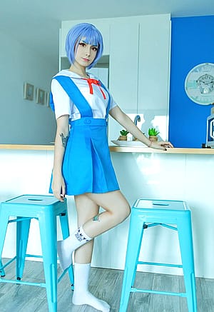 Rei Ayanami attempt by Aloeveraiskawaii'