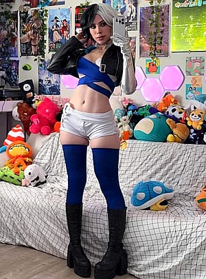 Luna Snow from marvel rivals by miamilasweet'