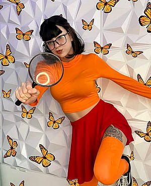 Velma Dinkley from Scooby Doo by Skiddy Kitty'