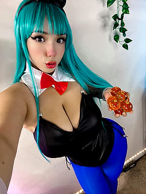 Bulma cosplay (by Chanel)'