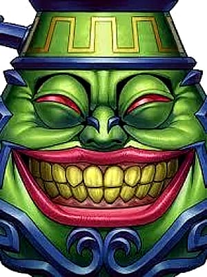 Bro smiles like the pot of greed ofc his friends’ powers weren’t enough'