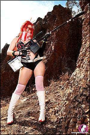 Yoko Littner (Gurren Lagann) by MyBunnyWaifu'