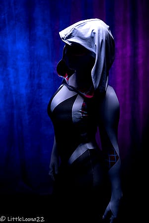 Gwen Stacy aka Spider-Gwen done by Littleloona22.'