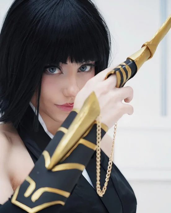 Soifon cosplay from Bleach by @margeannebutterstick picture 3 of 7