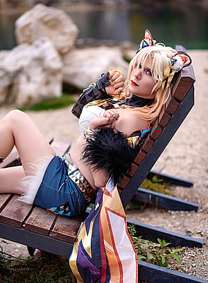 Xilonen (Genshin Impact) by nebu_cosplay'