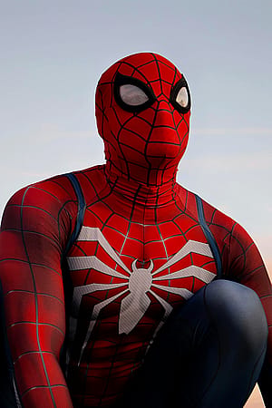 My PlayStation Spiderman cosplay'