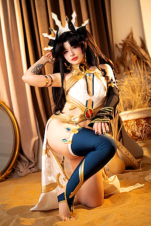 Ishtar cosplay by puddingu_desu'
