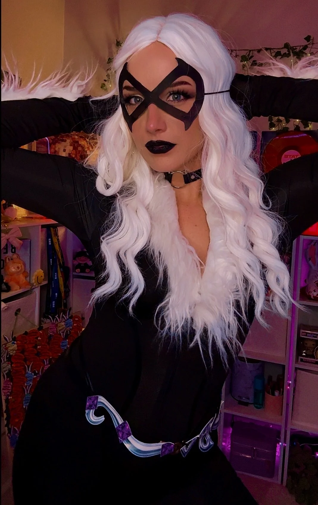 Marvel Rivals Black Cat 🐈‍⬛️cosplay (MissMandeee ) picture 3 of 5