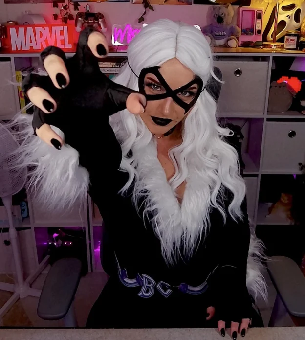 Marvel Rivals Black Cat 🐈‍⬛️cosplay (MissMandeee ) picture 4 of 5