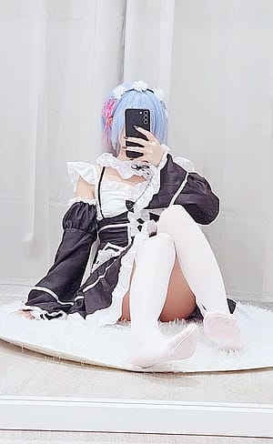REM cosplay by(@Ritsu_Error)'