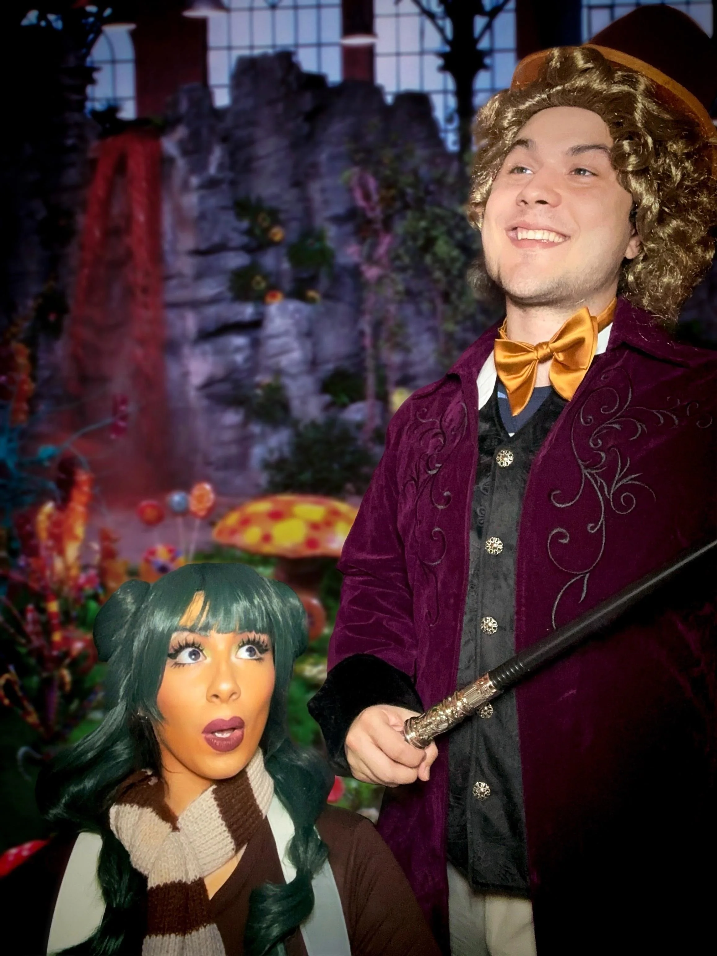 My Oompa Loompa and Willy Wonka cosplay from Willy Wonka & the Chocolate Factory by (perkytetas) picture 3 of 7