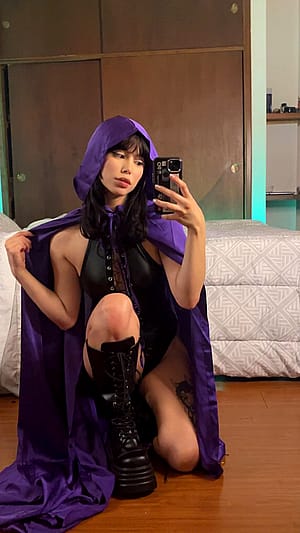 Raven, Teen Titans by puppiecosplay'