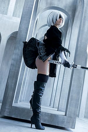 2B from Nier Automata by Yuna Kairi'