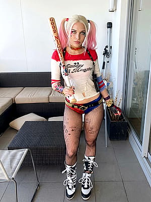 Harley Quinn Cosplay'
