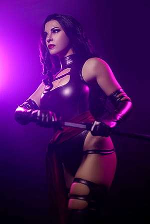 Psylocke from Marvel comics by Yuna Kairi'