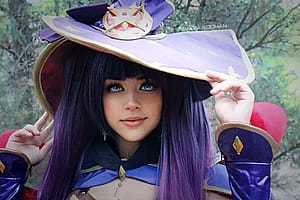 Mona cosplay by shiro_konekochan'
