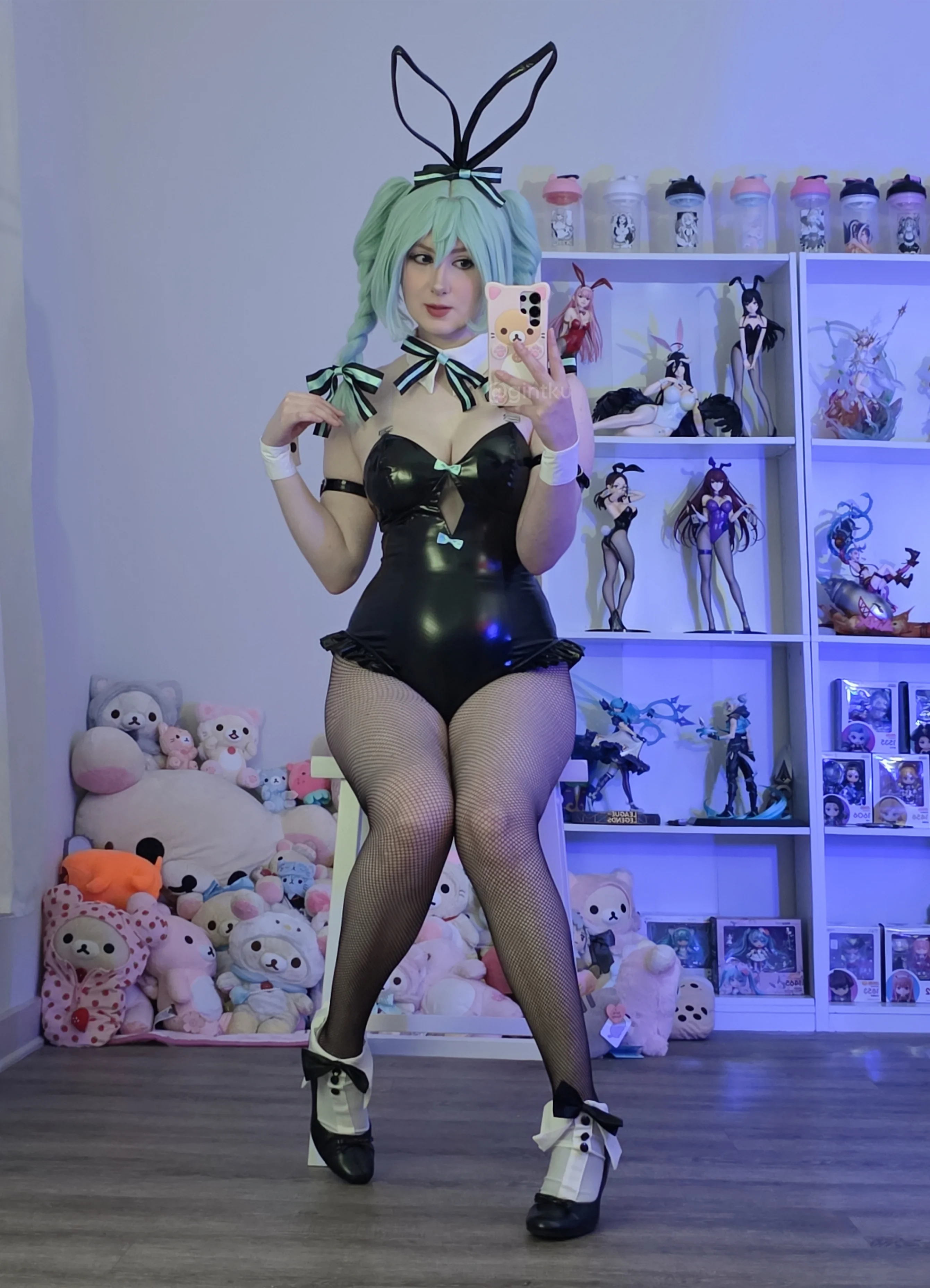 Miku Bunny Girl Figure Cosplay by gintku picture 2 of 2