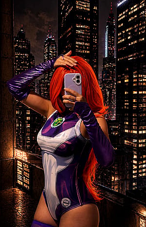Cosplay de starfire'