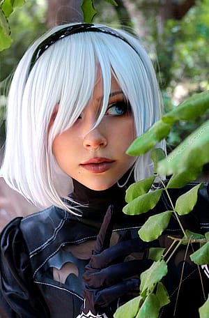 2B from Nier by shiro_konekochan'