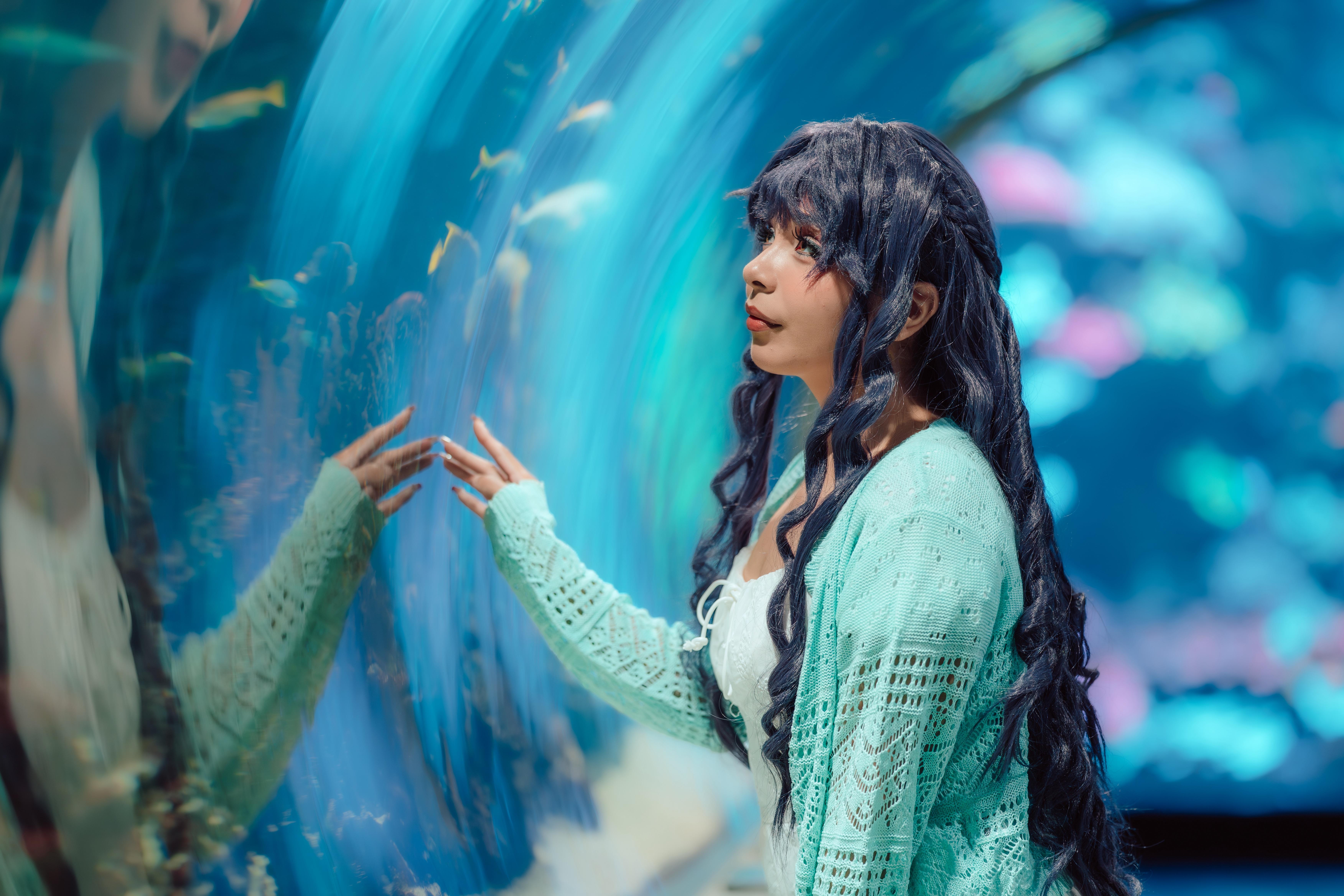 Waguri Kaoruko Aquarium Date Cosplay by Desumpling picture 3 of 5