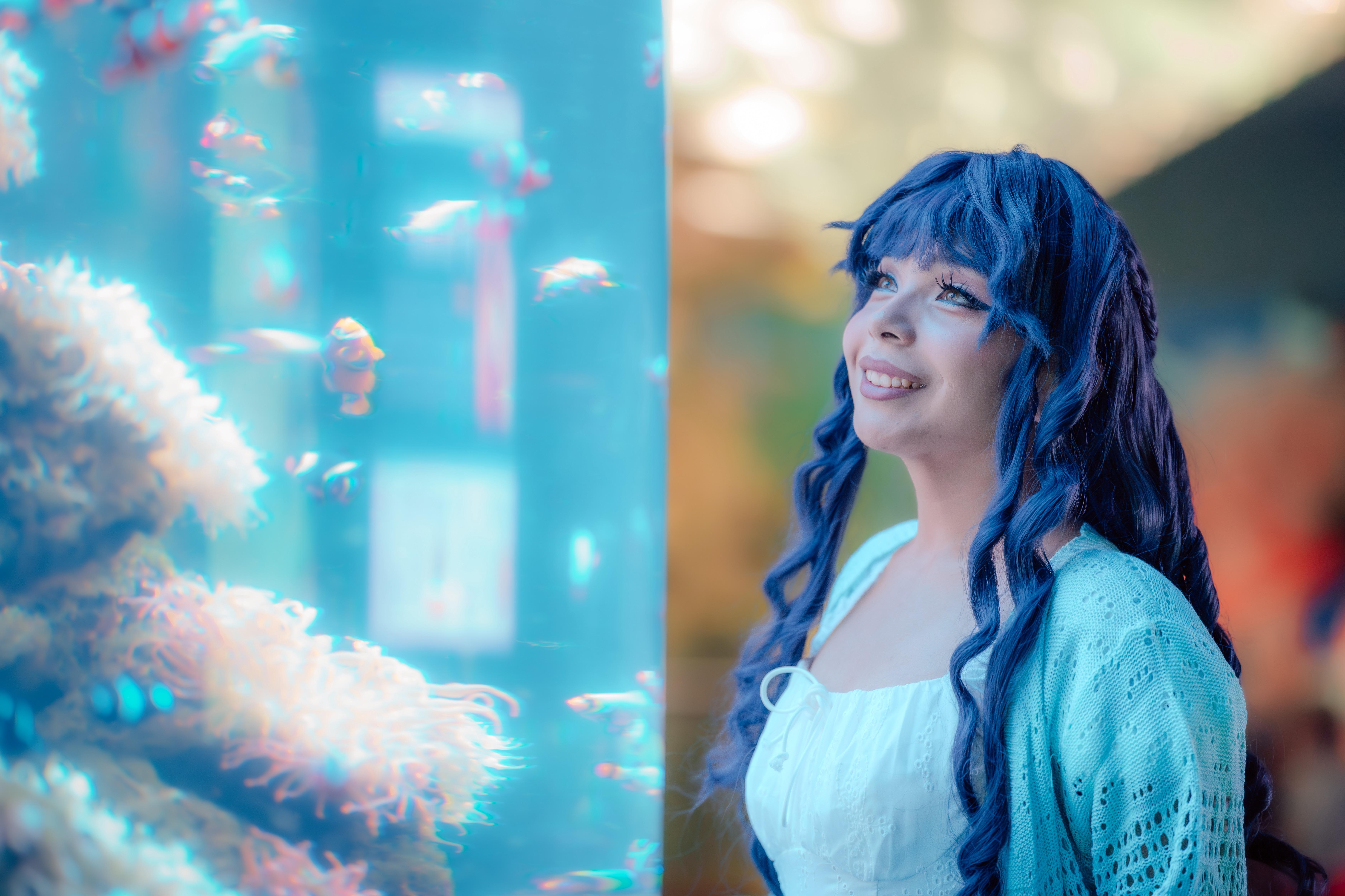 Waguri Kaoruko Aquarium Date Cosplay by Desumpling picture 4 of 5