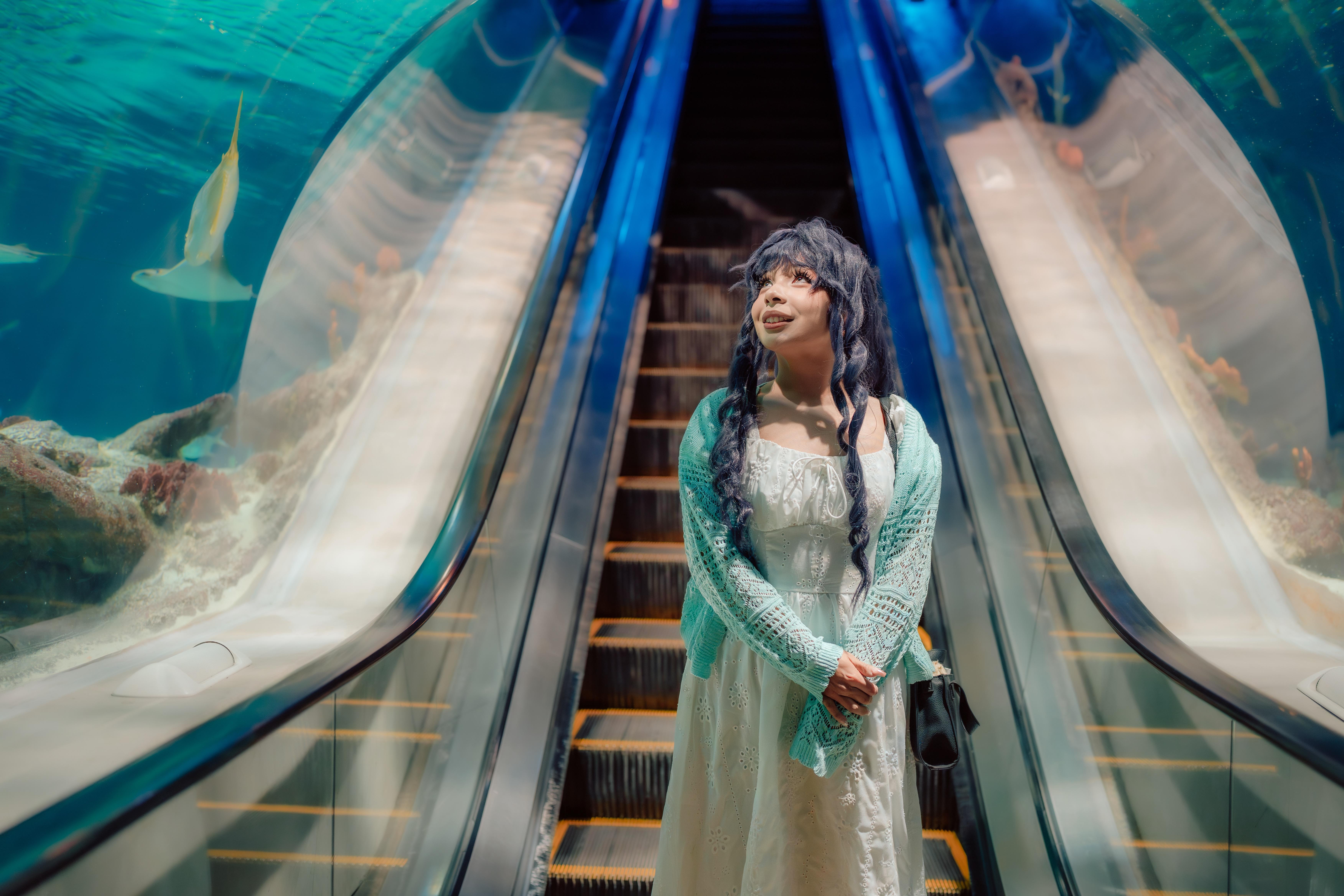Waguri Kaoruko Aquarium Date Cosplay by Desumpling picture 5 of 5