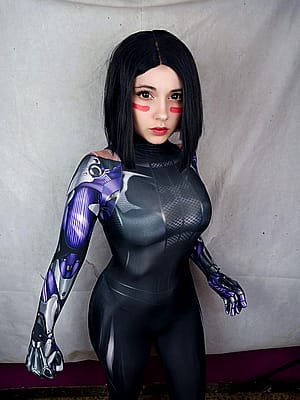 Alita cosplay by Yunotheloosecannon'